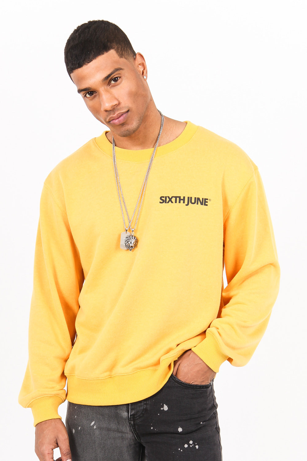 Sixth June - Sweatshirt imprimé double logo