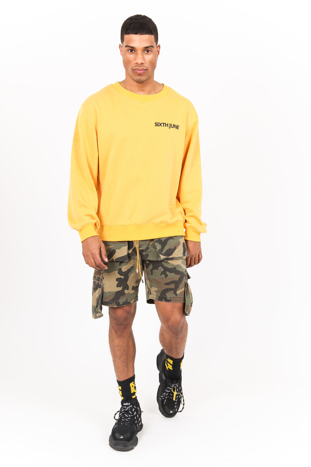 Sixth June - Sweatshirt imprimé double logo