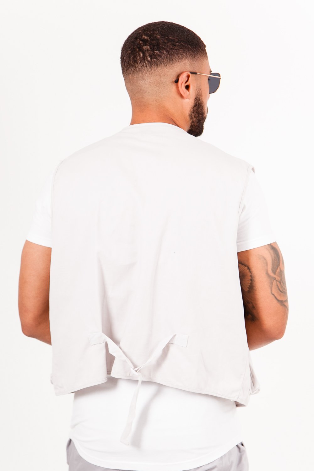 Sixth June - Gilet court multipoches Gris