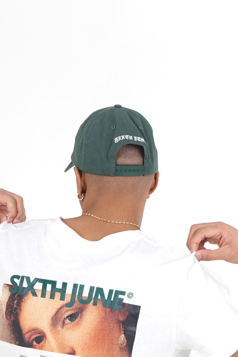 Sixth June - Casquette brodée Crew Vert