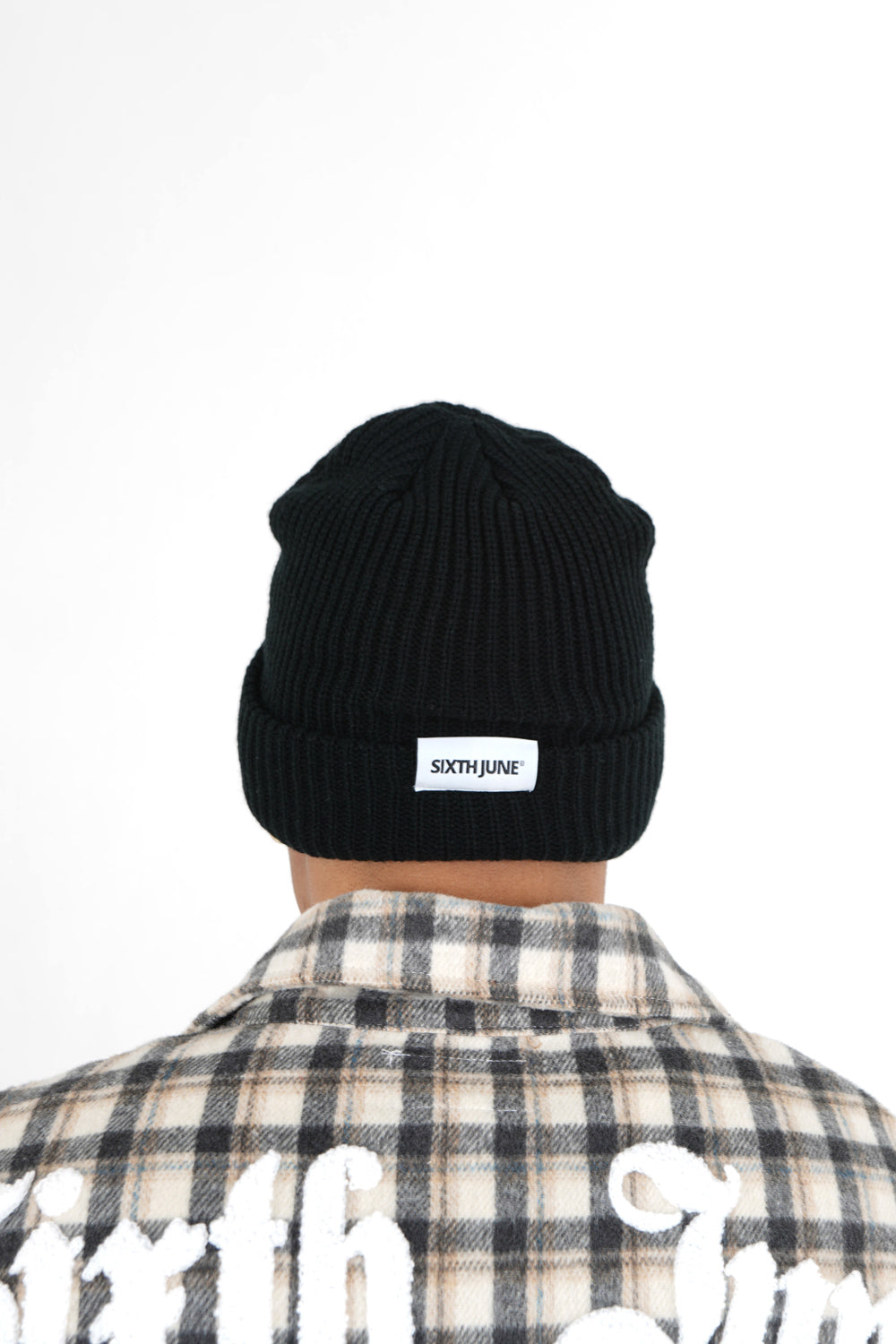 Sixth June - Bonnet brodé Crew Noir