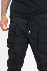 Sixth June - Pantalon cargo tactique poches noir