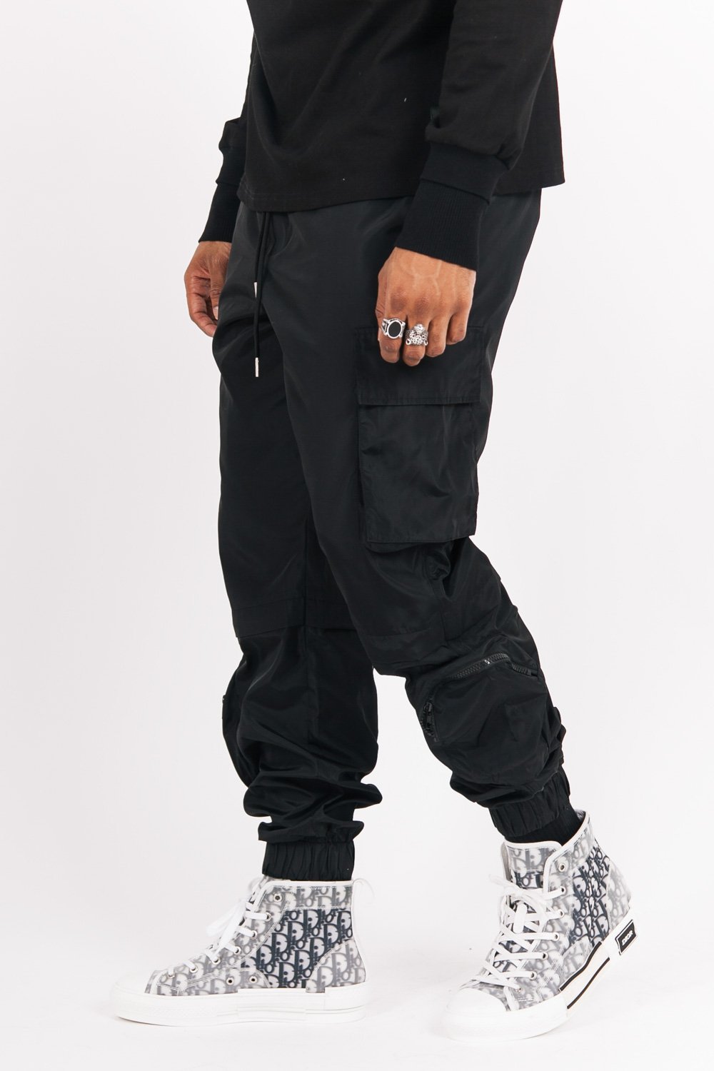 Sixth June - Pantalon jogging cargo Noir