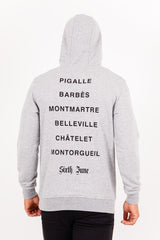 Sixth June - Sweatshirt district Paris gris