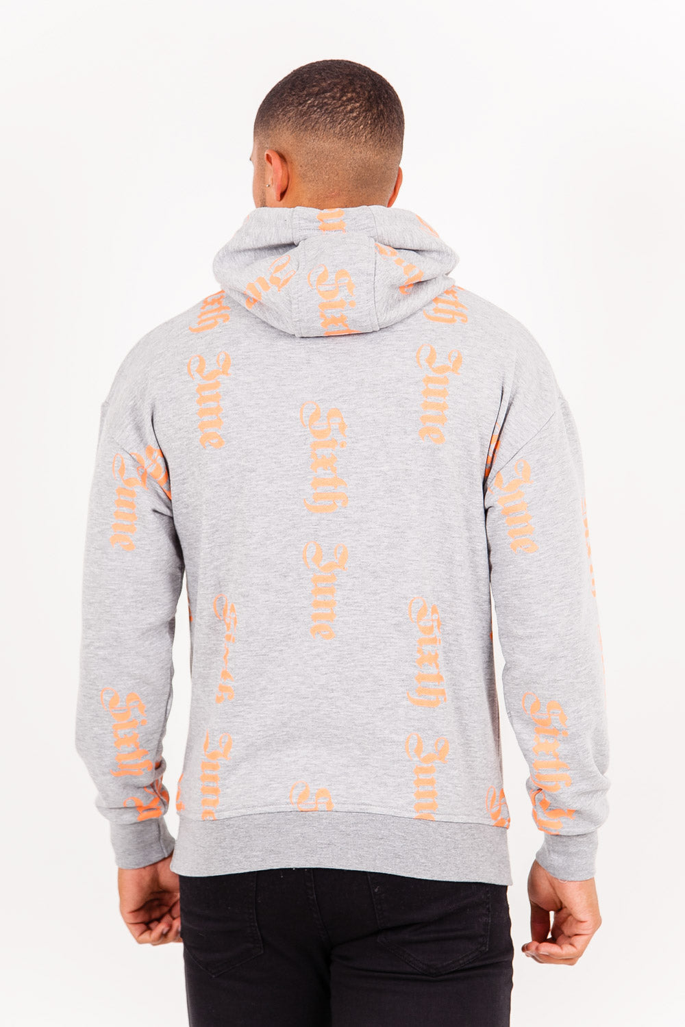 Sixth June - Sweatshirt all over gothique gris