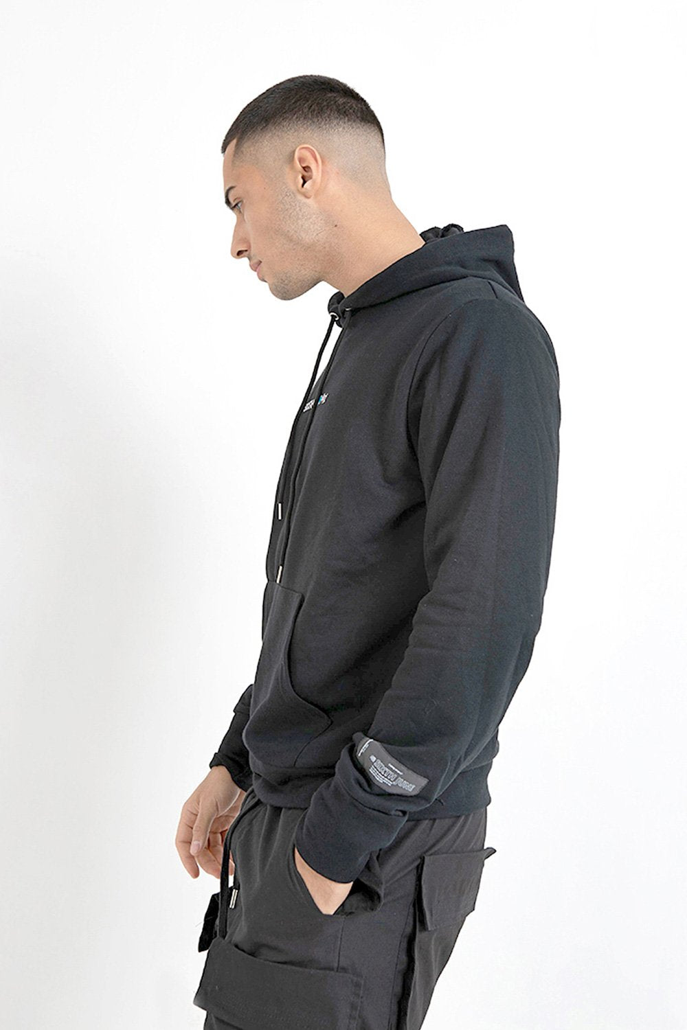 Sixth June - Sweatshirt graffiti arrière Noir