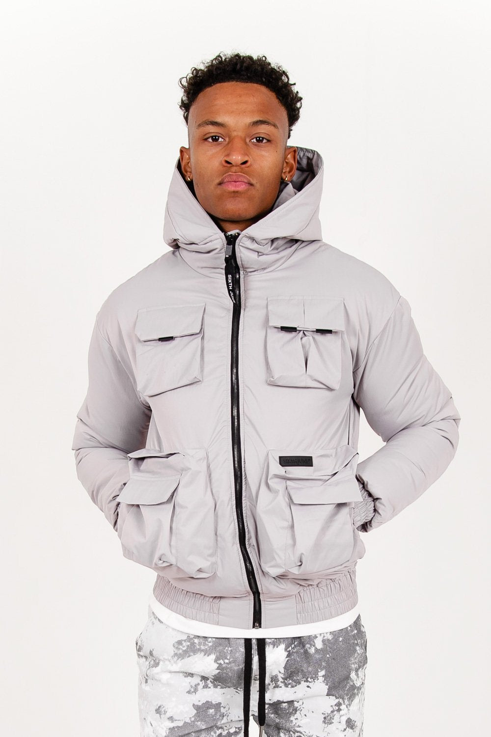 Sixth June - Veste poches tactiques Gris