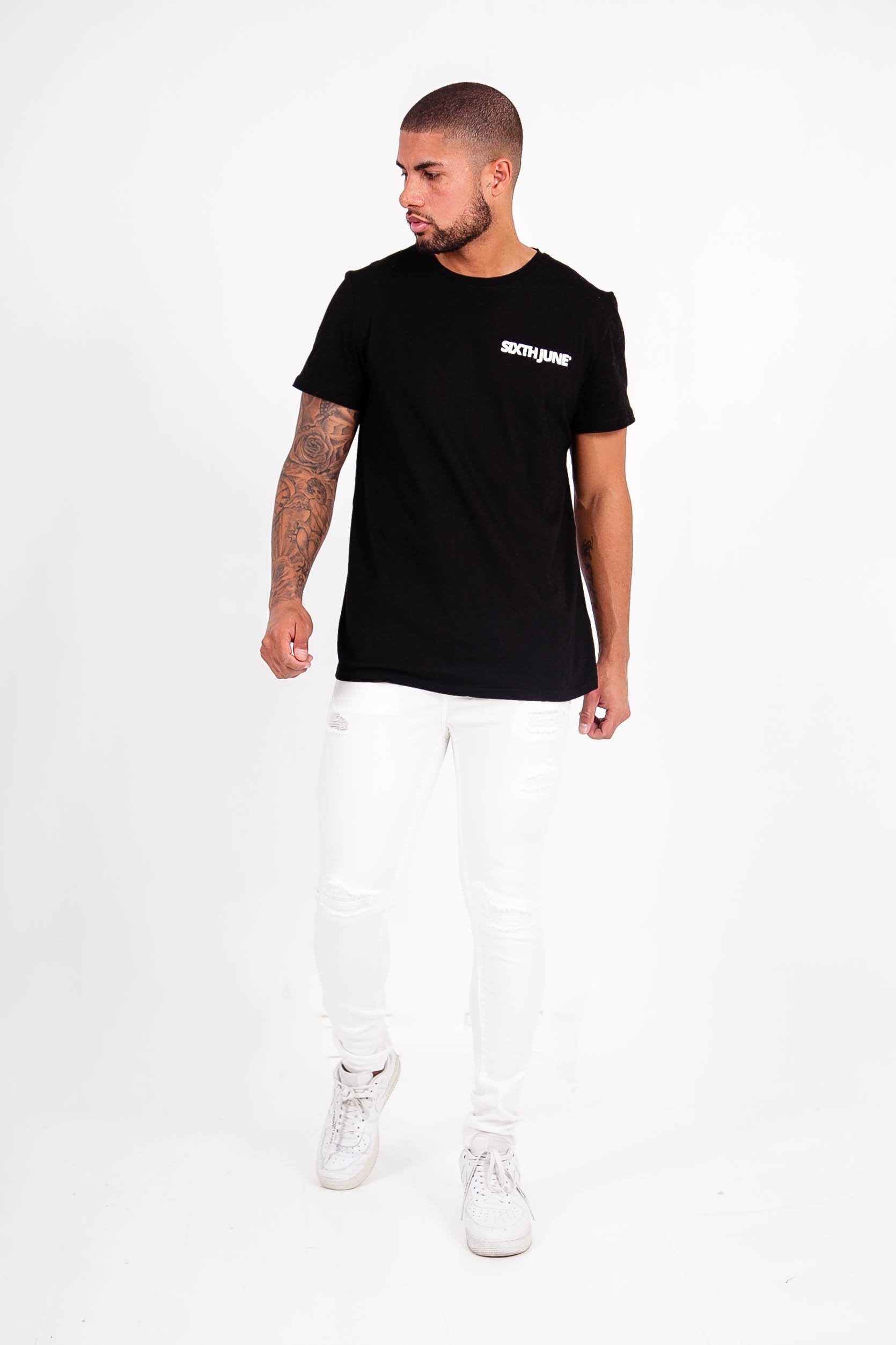 Sixth June - Jean déchiré blanc