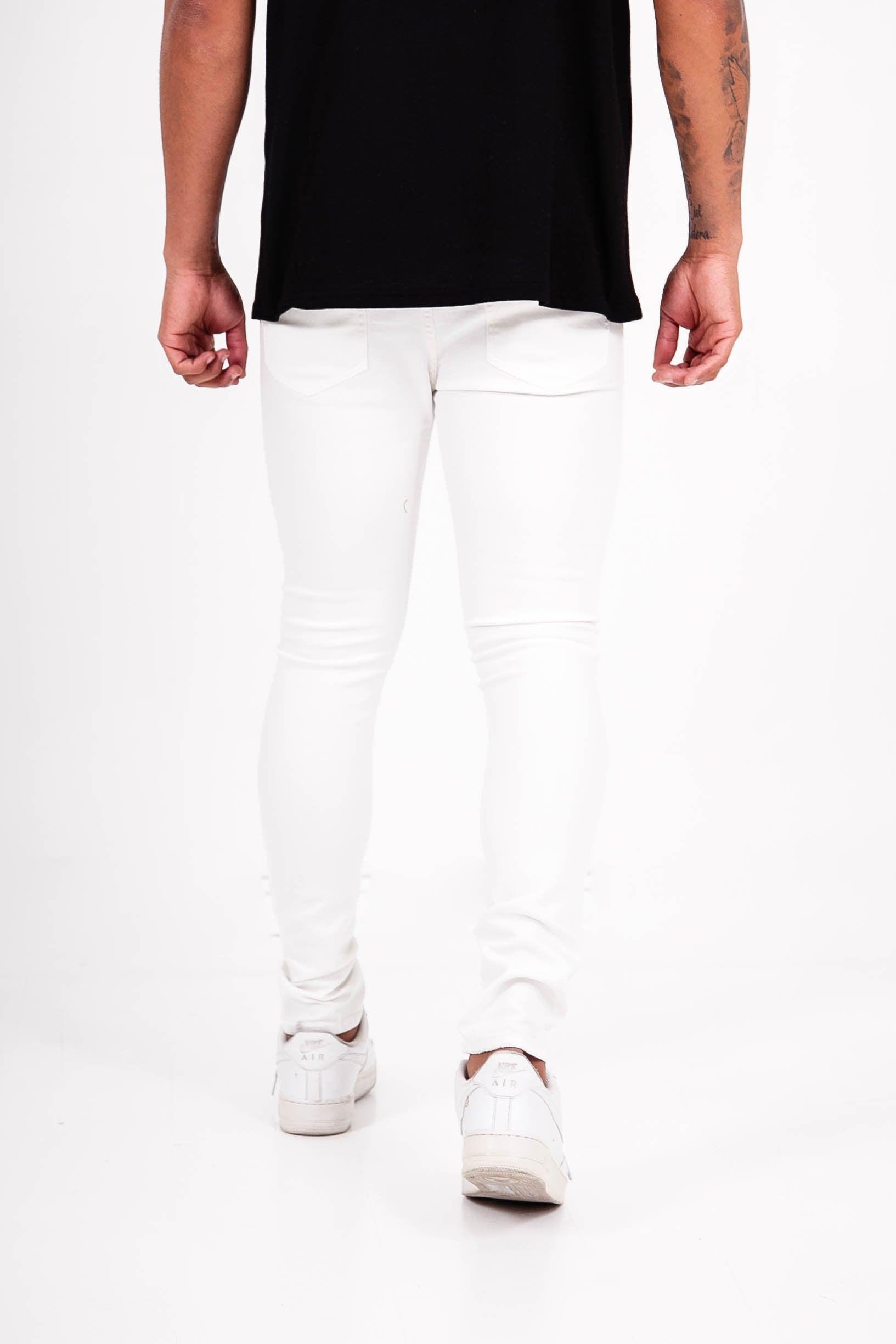 Sixth June - Jean déchiré blanc