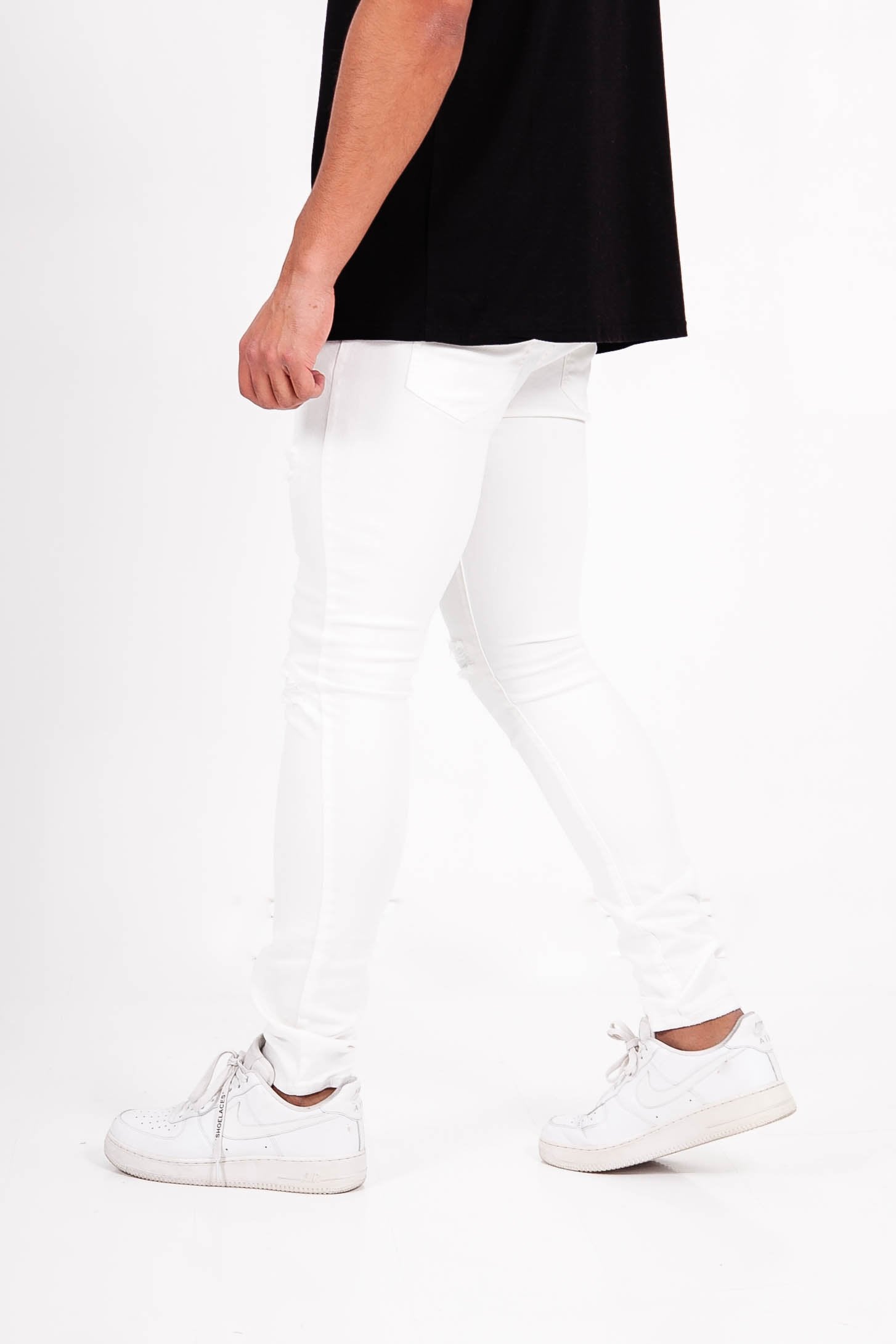 Sixth June - Jean déchiré blanc