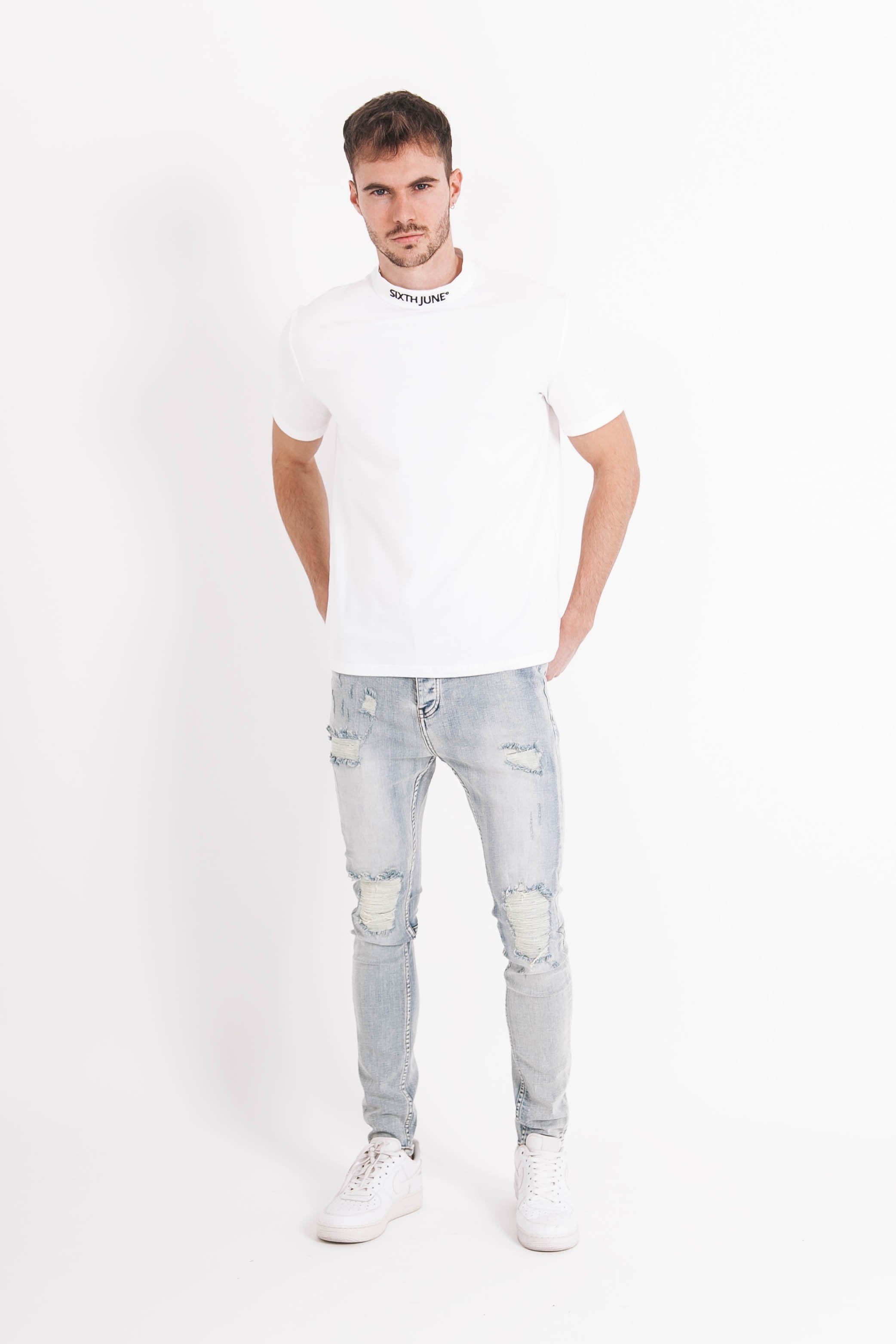Sixth June - Jean déchiré Bleu