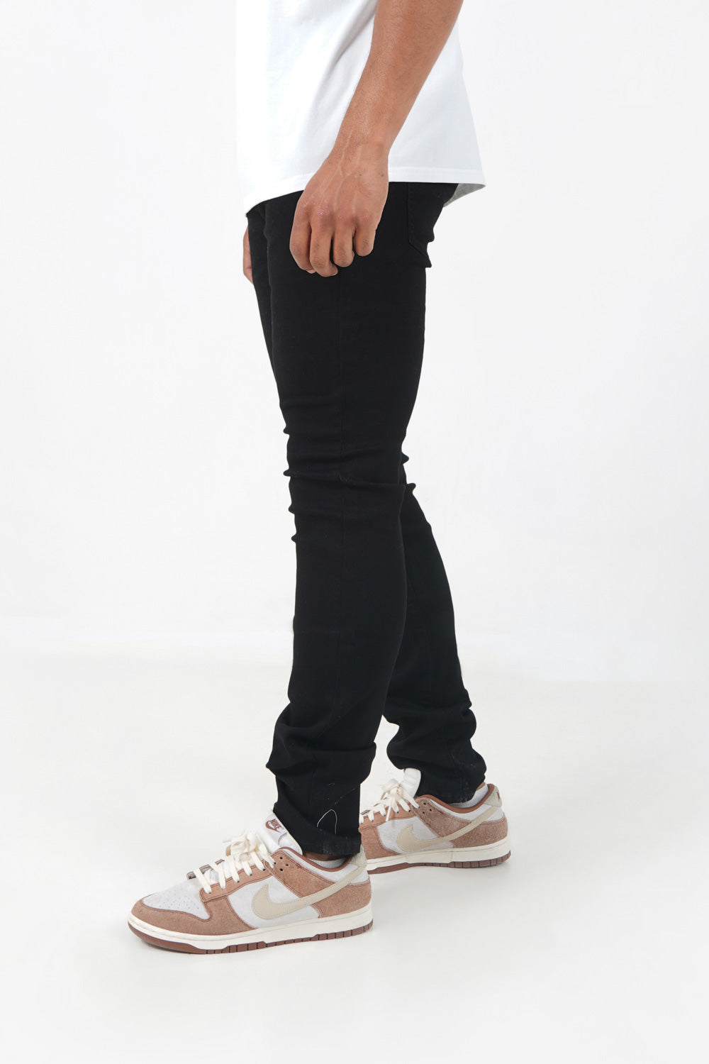 Sixth June - Jean basique uni Sixth June Noir