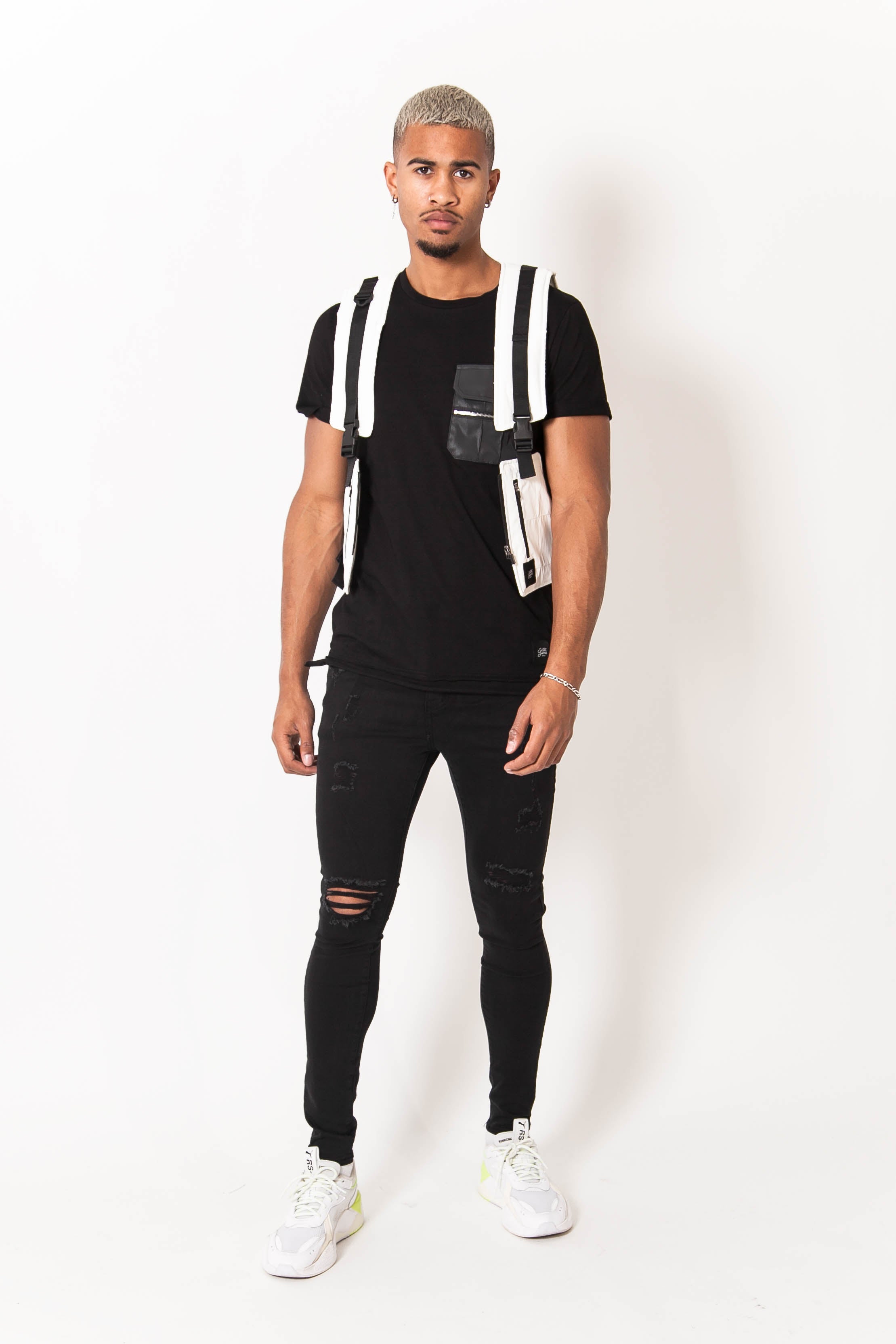 Sixth June - Jean destroy super skinny noir