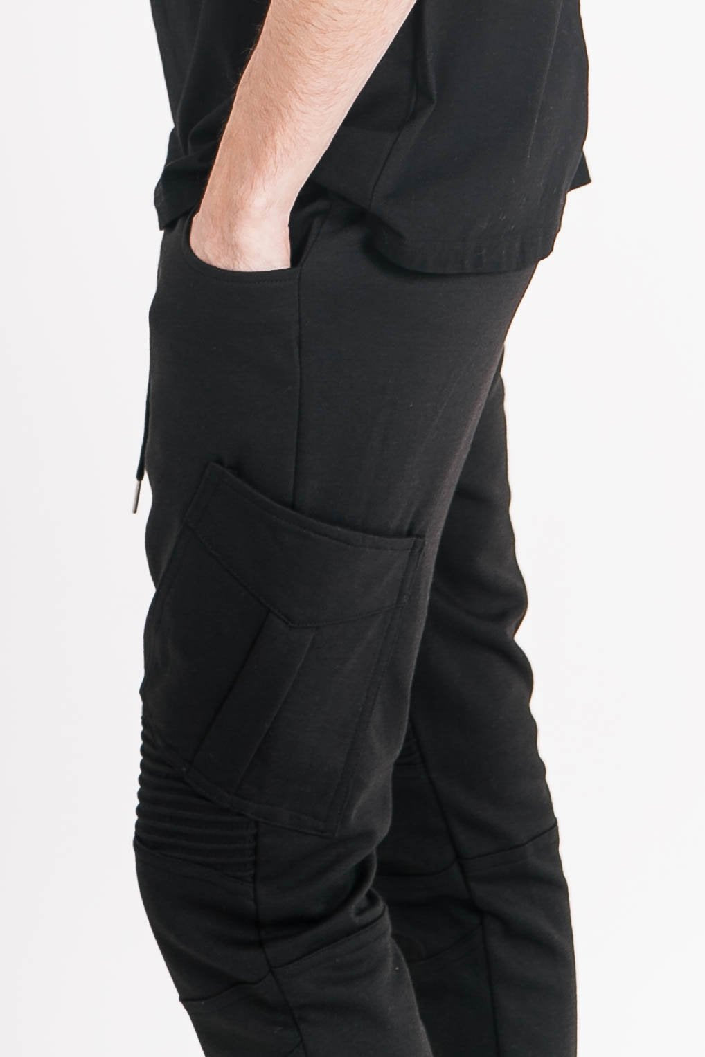 Sixth June - Pantalon cargo biker noir