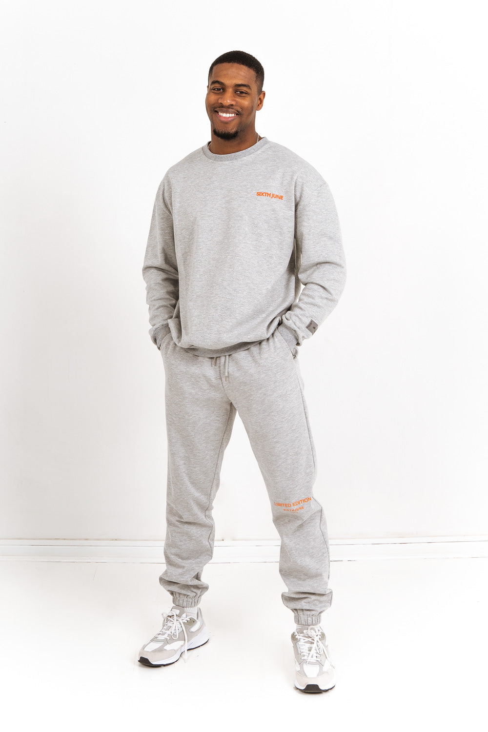 Sixth June - Jogging basique limited edition gris