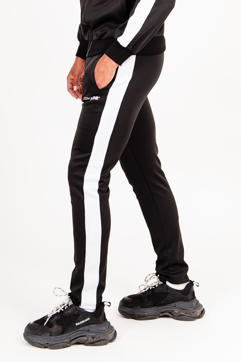 Sixth June - Pantalon de survêtement bande logo noir
