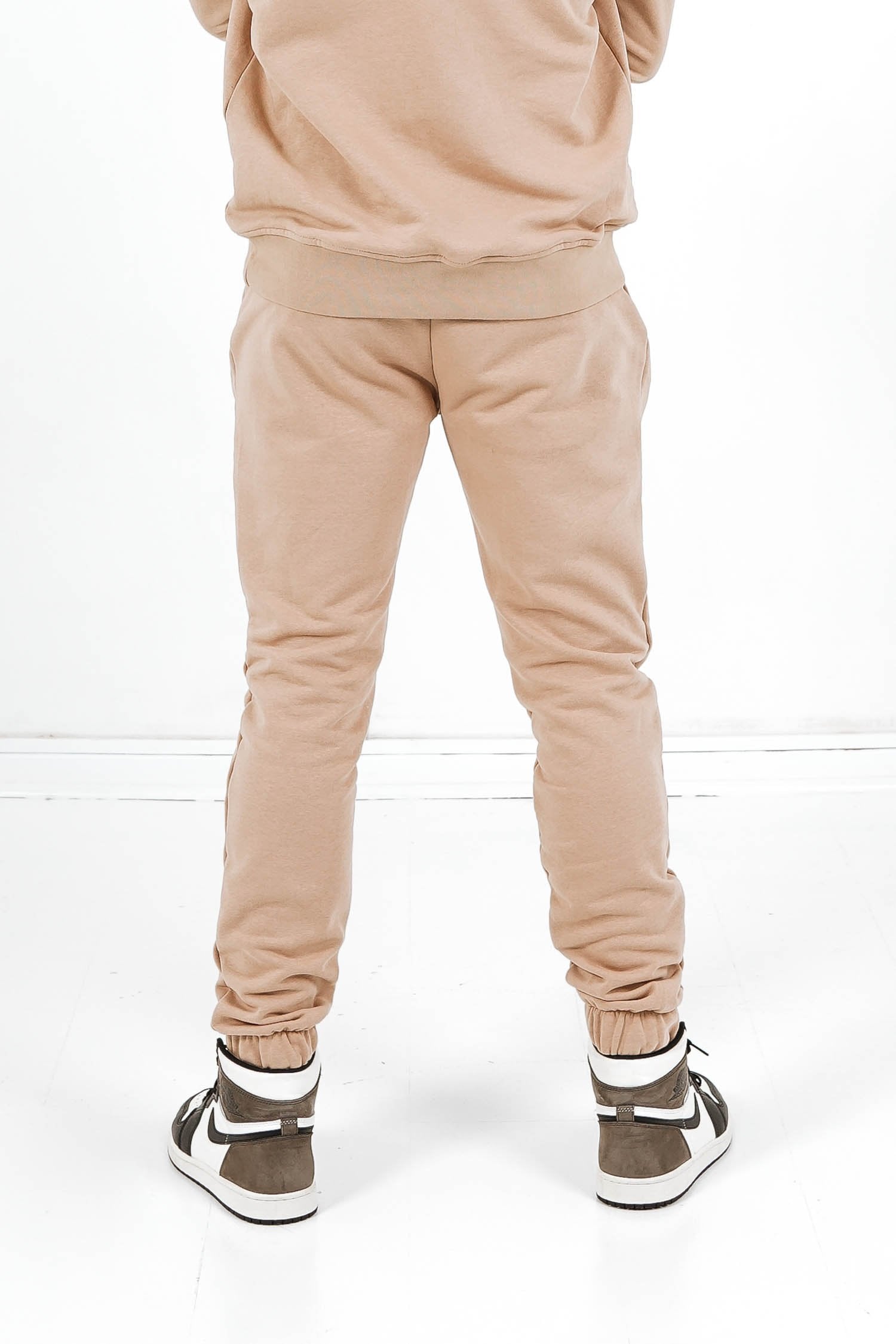 Sixth June - Jogging soft logo brodé Beige