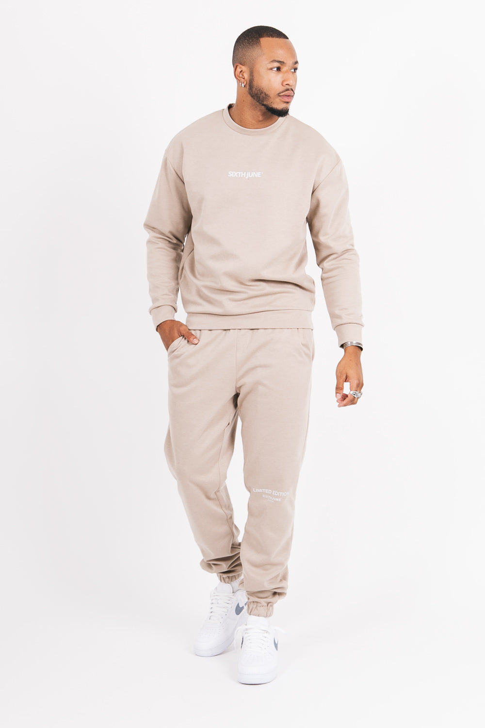 Sixth June - Jogging basique limited edition beige