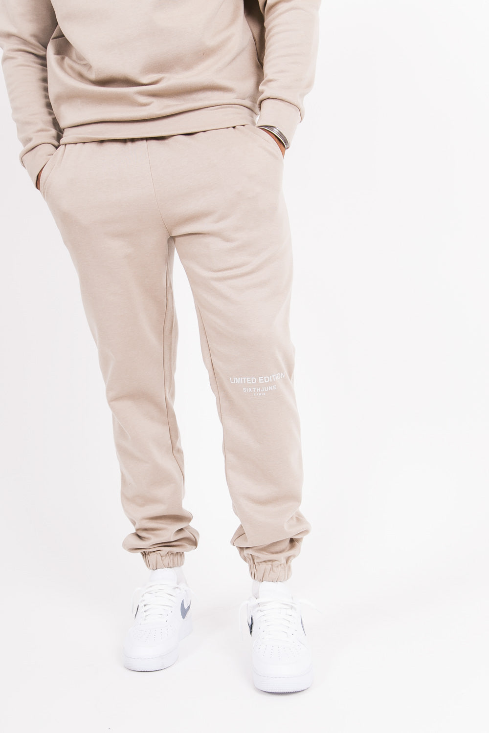 Sixth June - Jogging basique limited edition beige