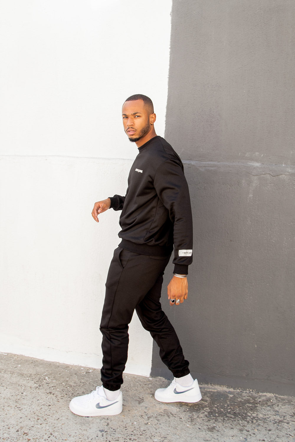 Sixth June - Jogging basique limited edition noir