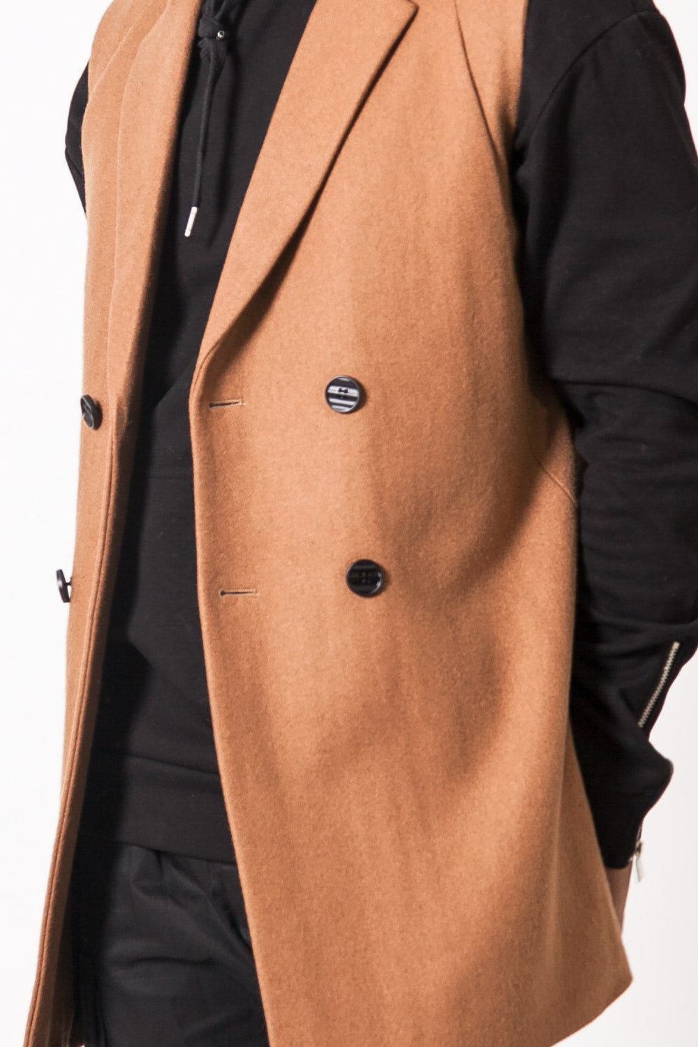 Sixth June - Manteau sans manches marron