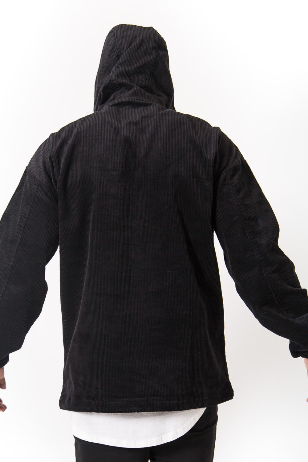 Sixth June - Coupe vent velours capuche noir