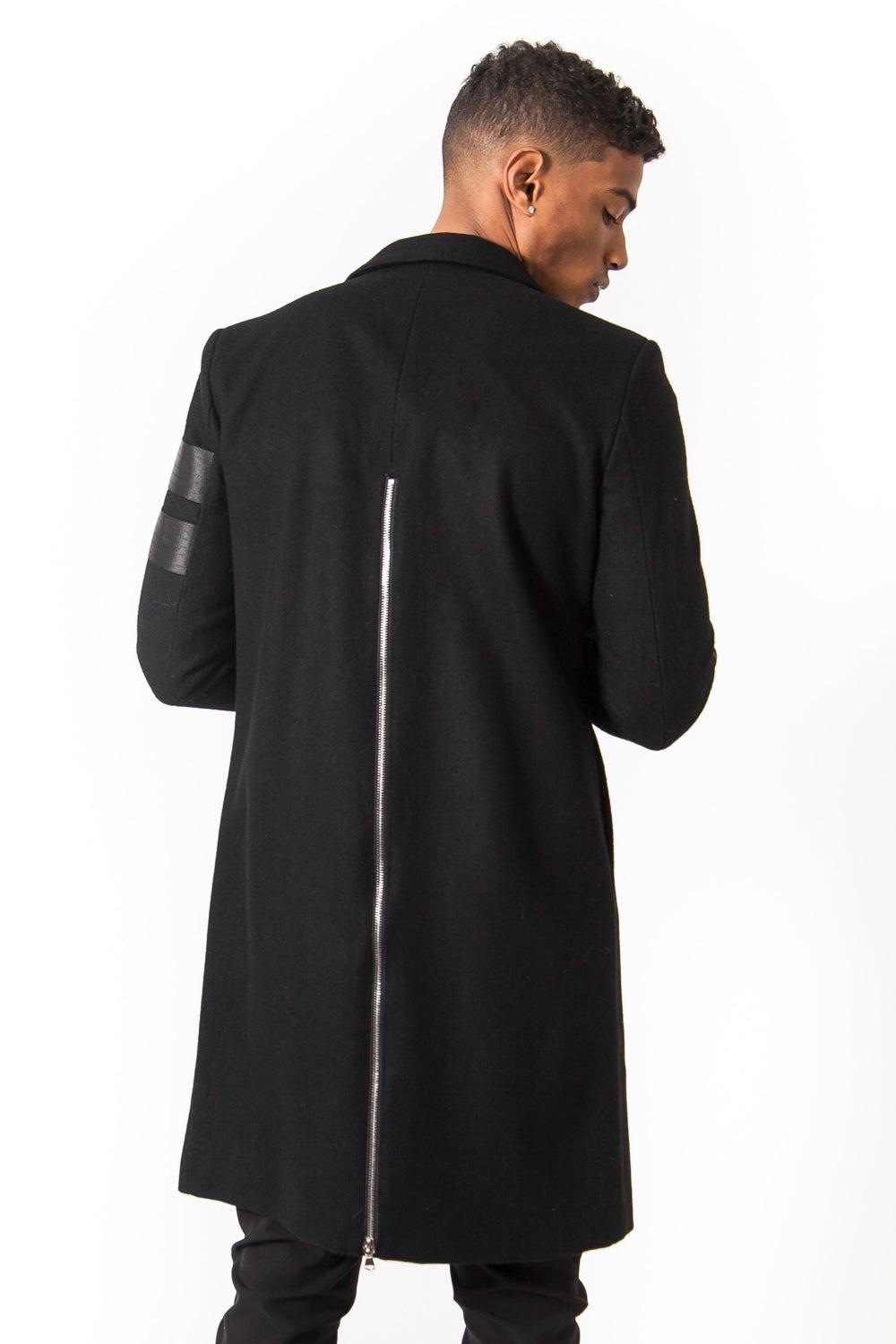 Sixth June - Manteau laine noir