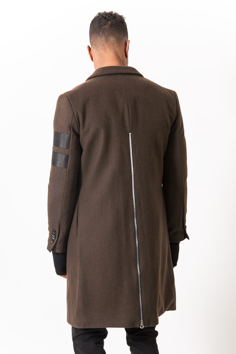 Sixth June - Manteau laine kaki 1103C