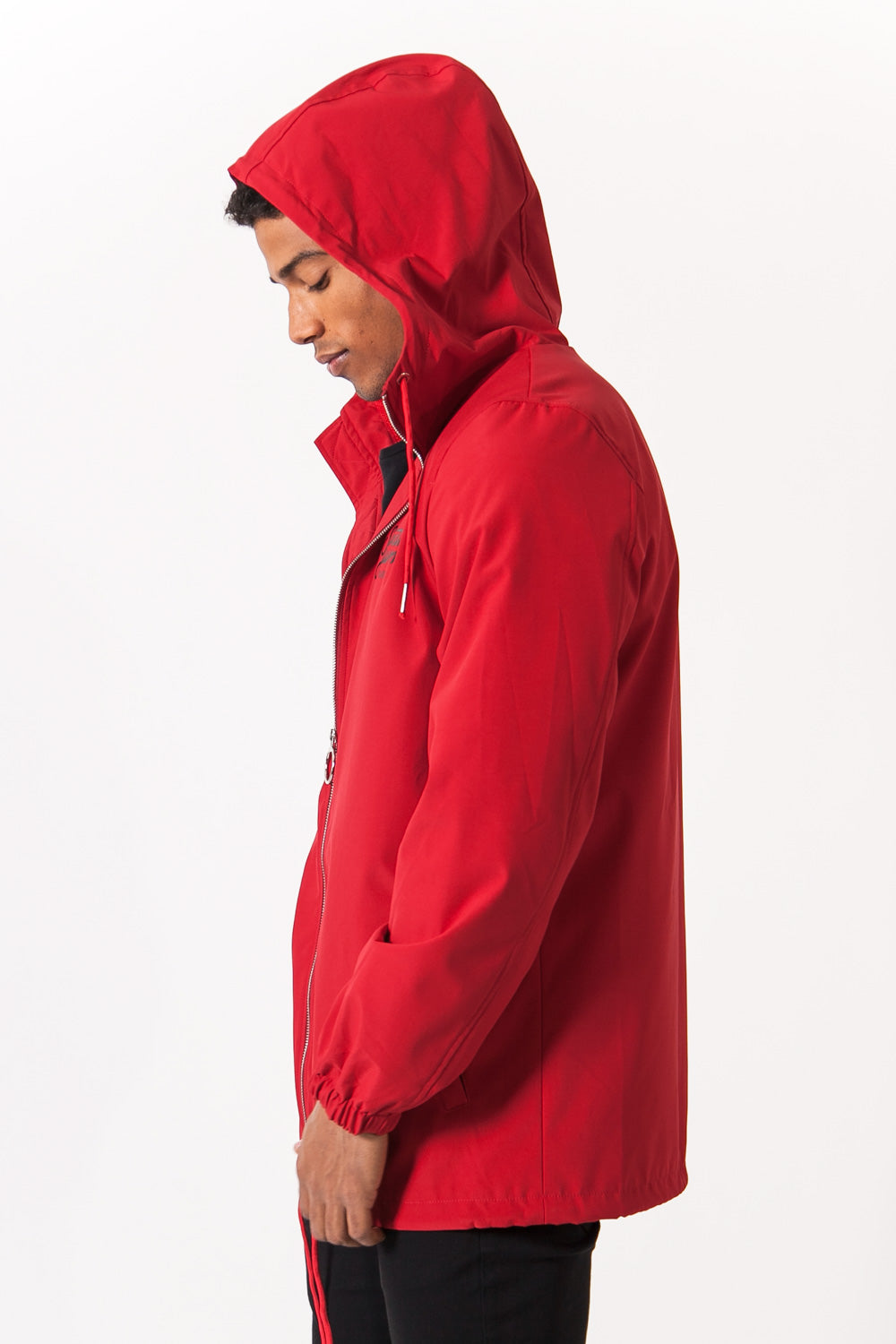 Sixth June - Coupe-vent zippé logo Sixth June rouge