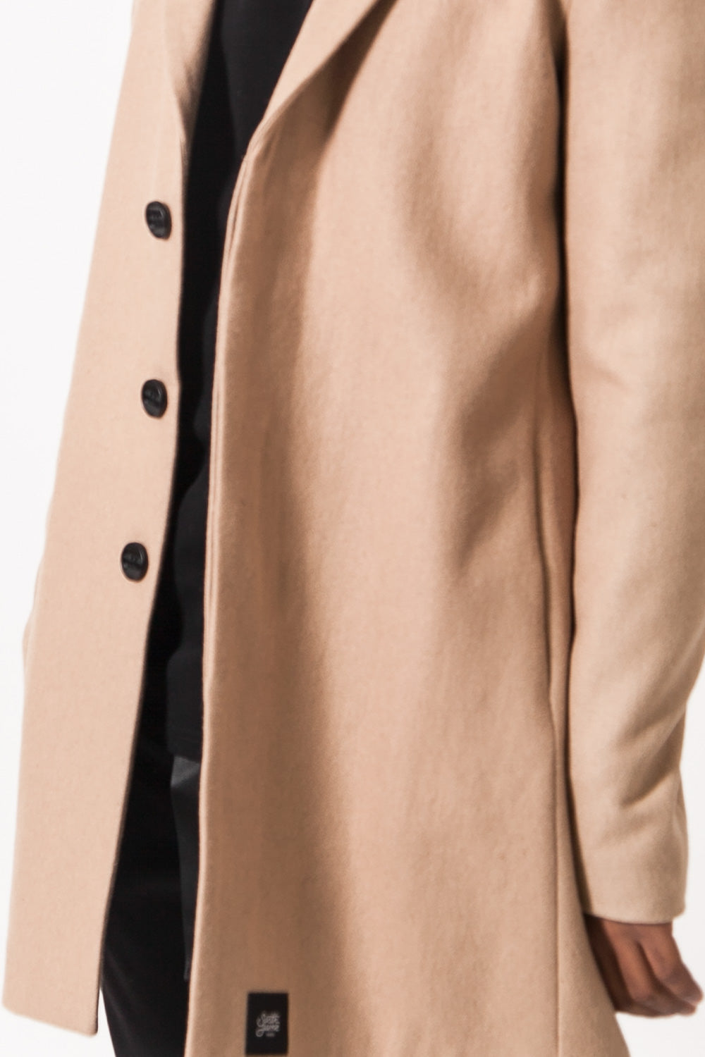 Sixth June - Manteau long laine beige
