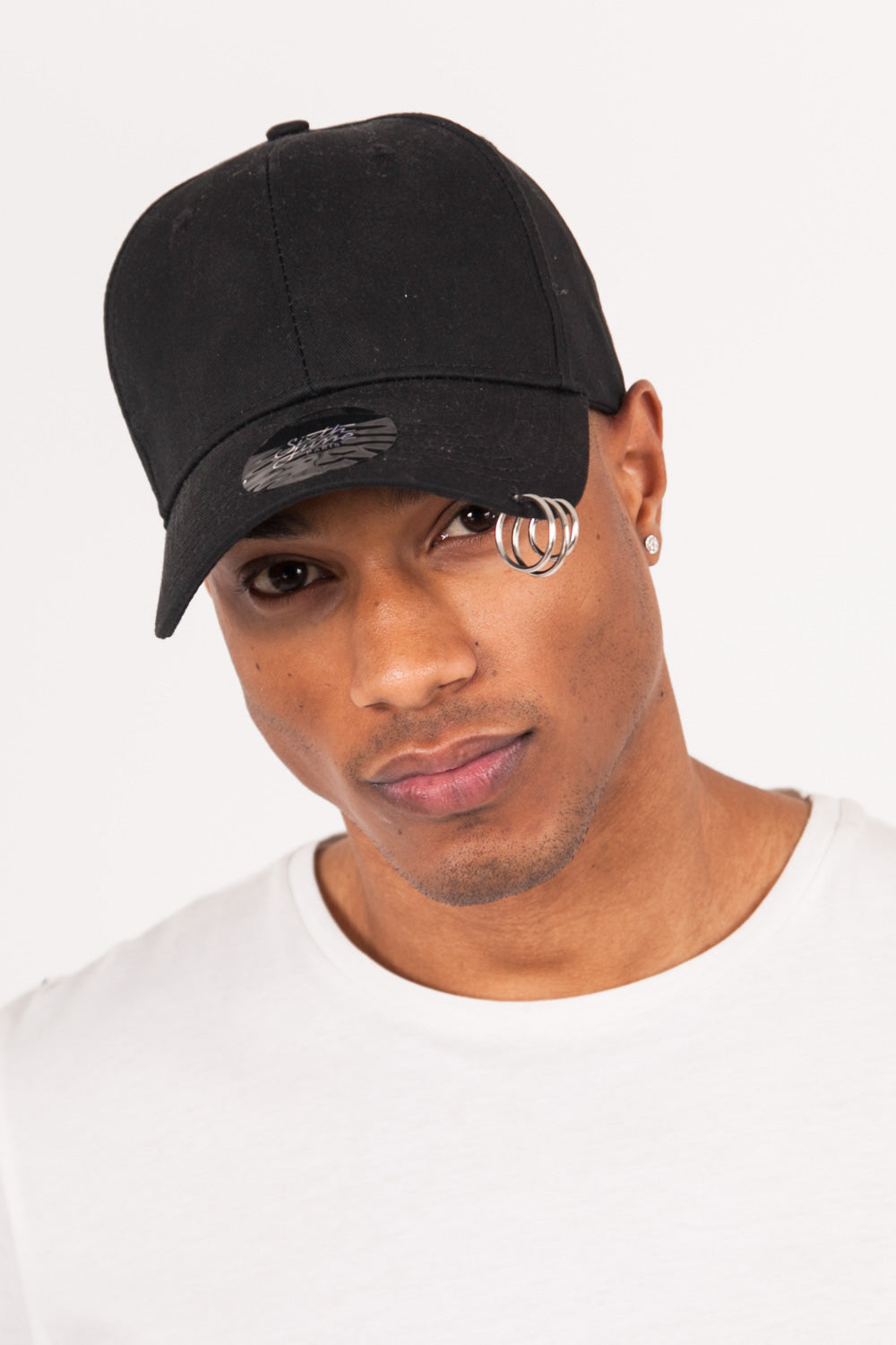 Sixth June - Casquette boucles visières noir