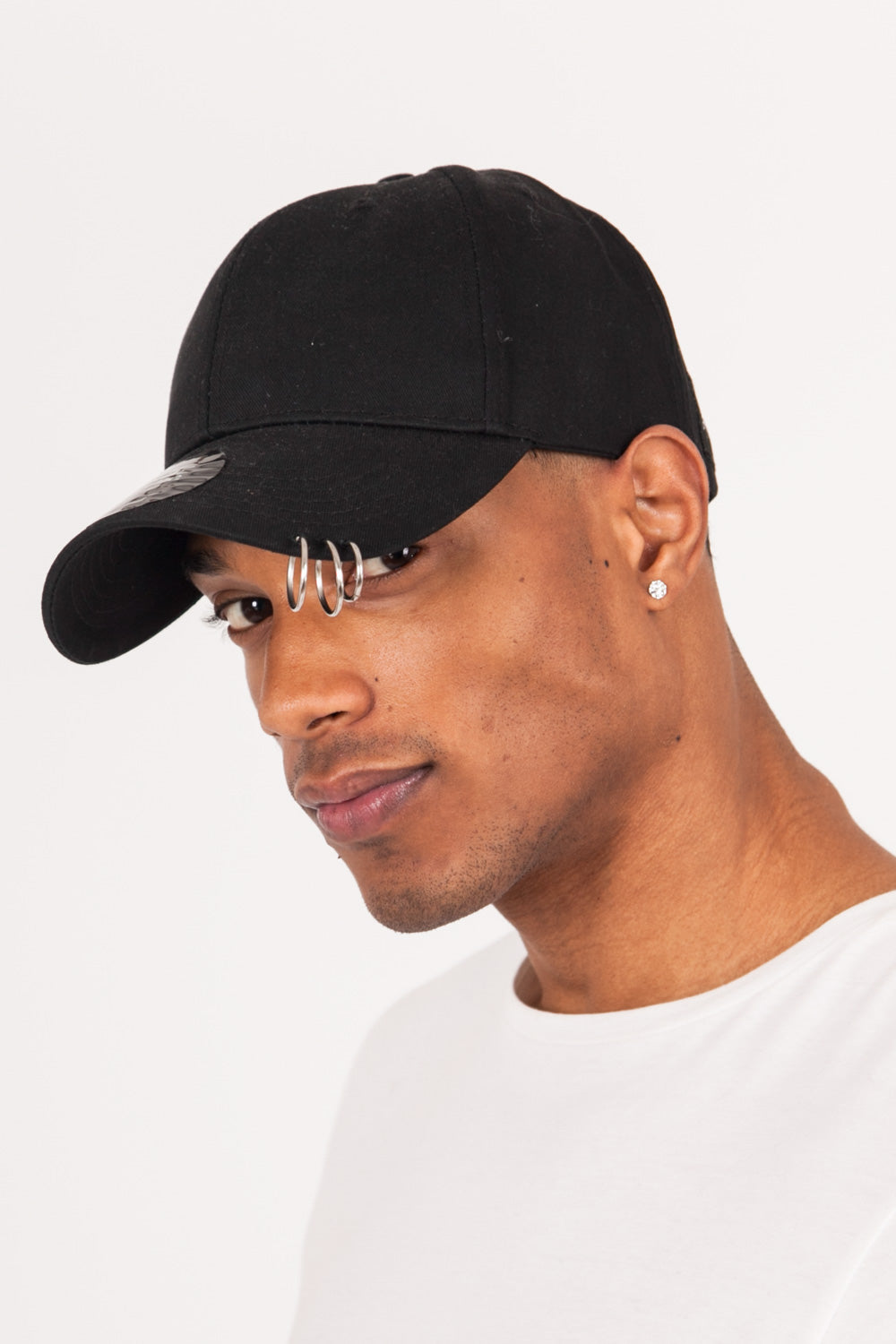 Sixth June - Casquette boucles visières noir