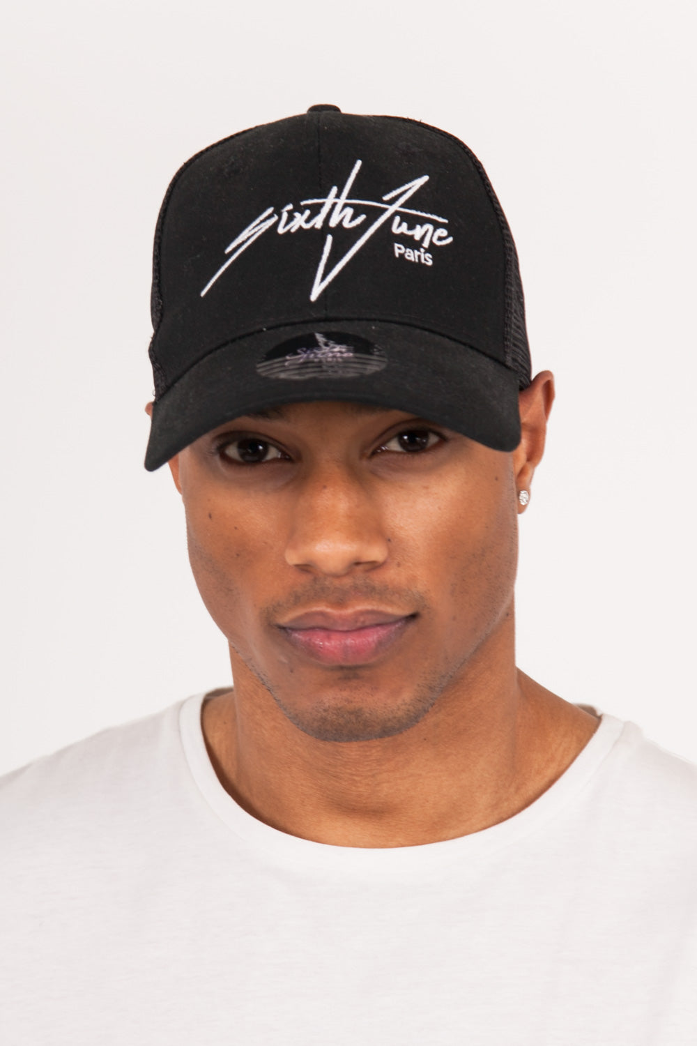 Sixth June - Casquette brodée signature noir