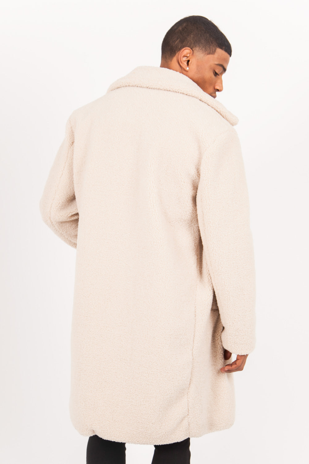 Sixth June - Manteau large sherpa beige