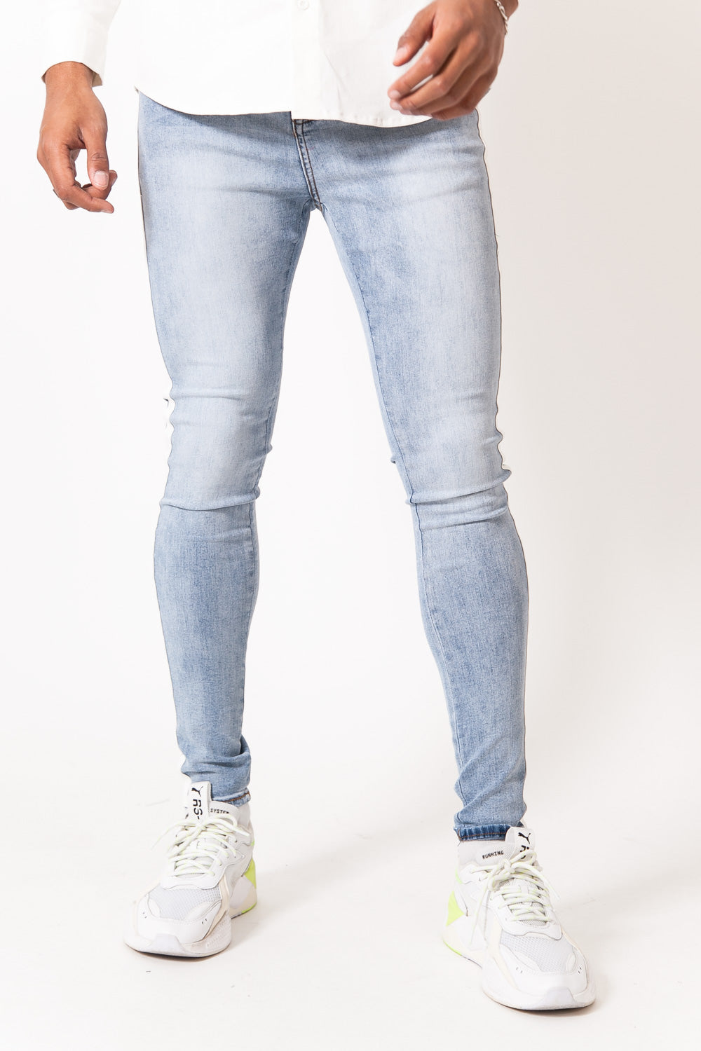 Sixth June - Jean bande blanche bleu