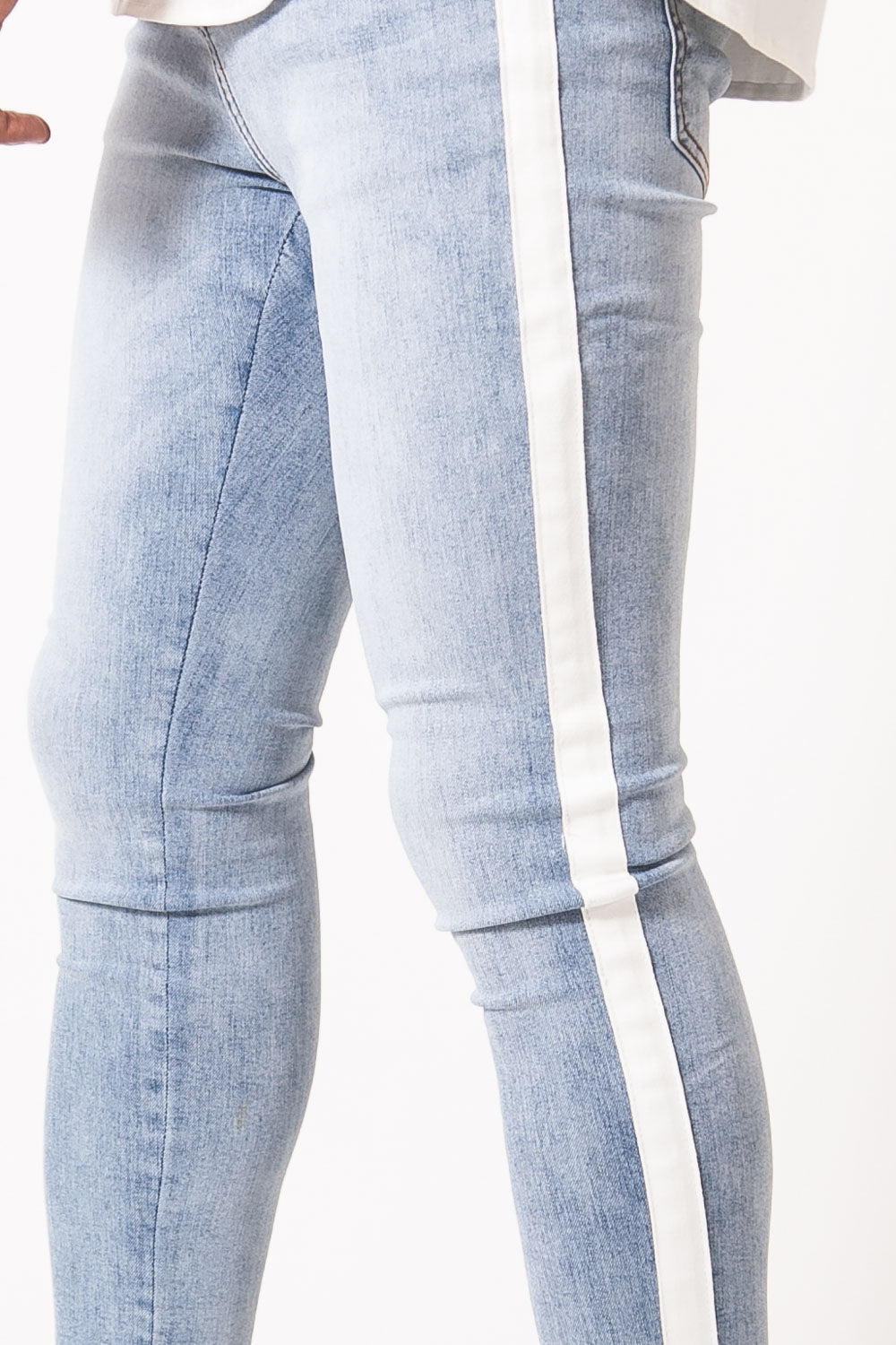 Sixth June - Jean bande blanche bleu