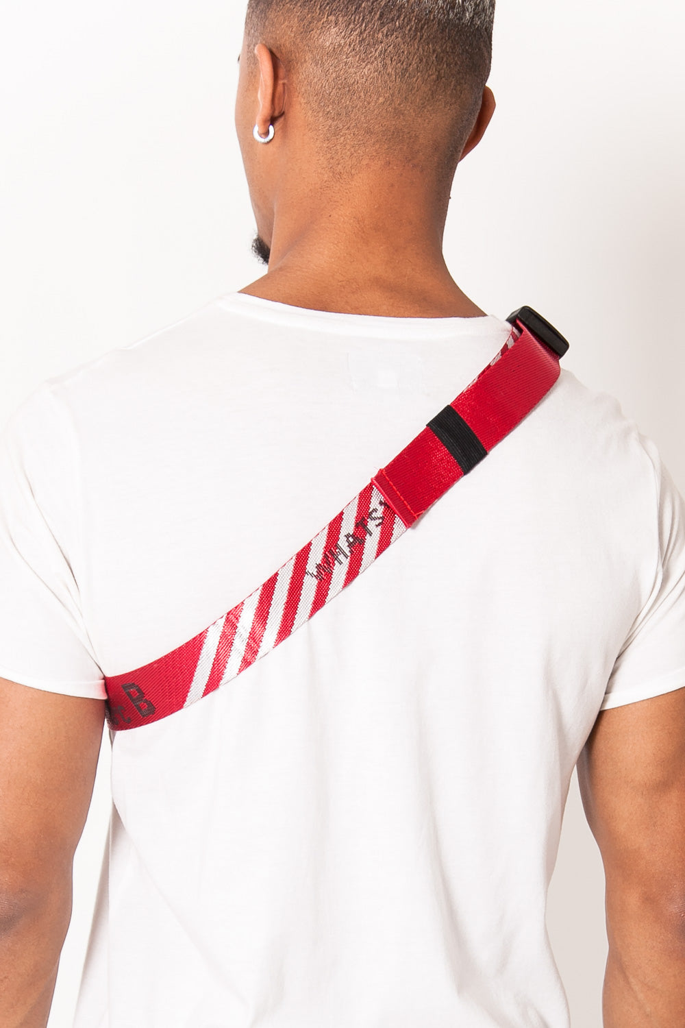 BumBumBag - Sac banane ceinture coloré blanc rouge