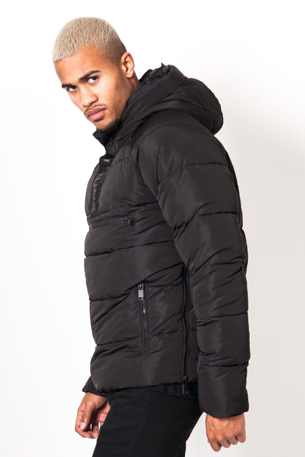 Sixth June - Doudoune enfilable capuche noir