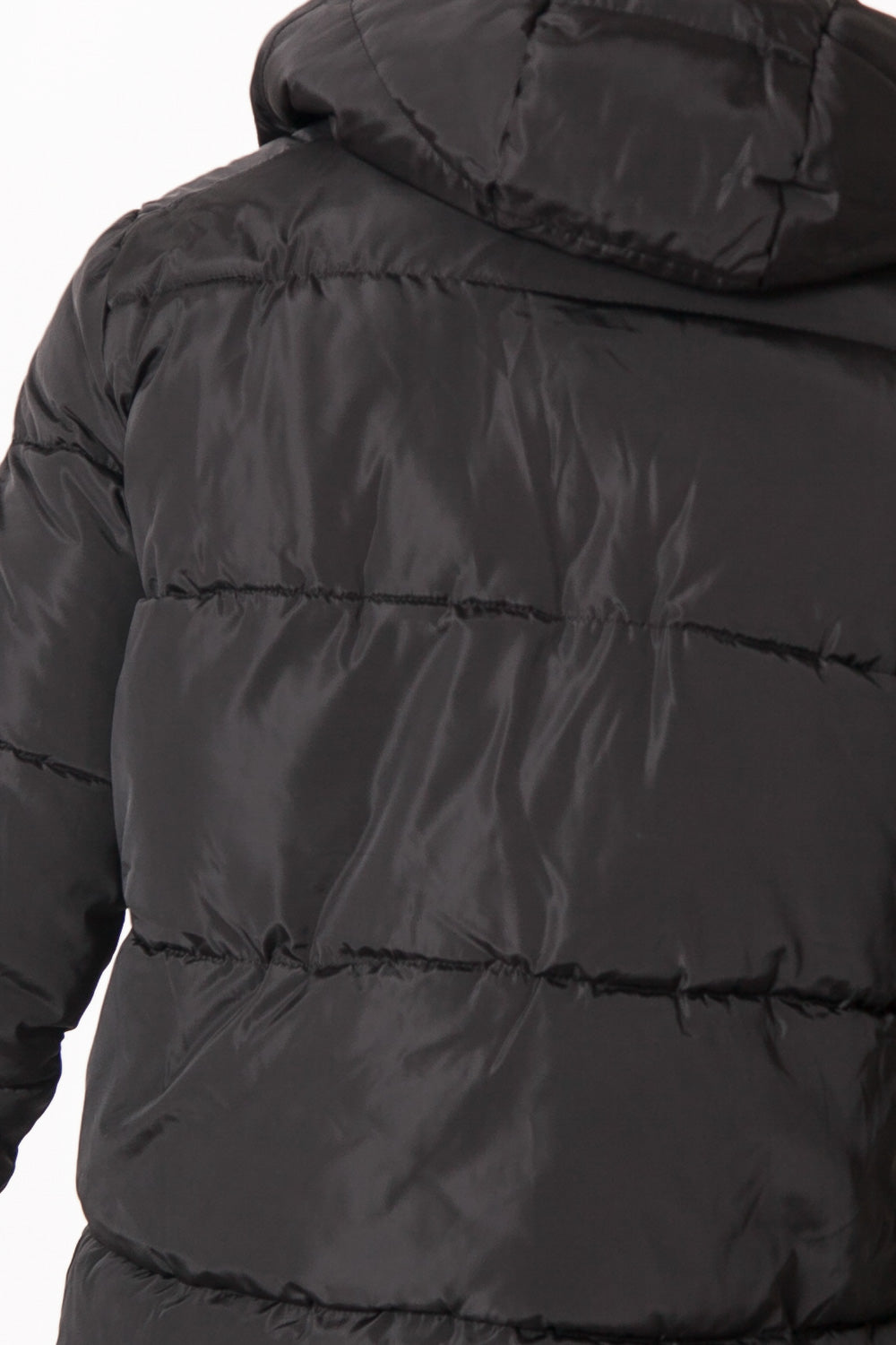 Sixth June - Doudoune brillante capuche noir