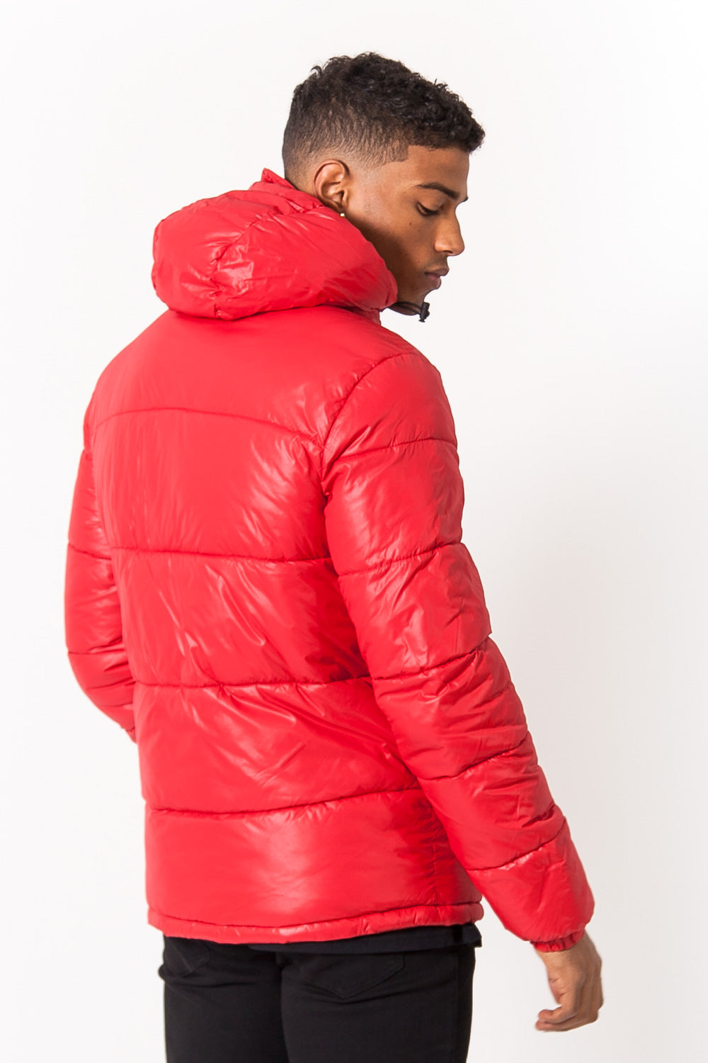 Sixth June - Doudoune brillante logo rouge