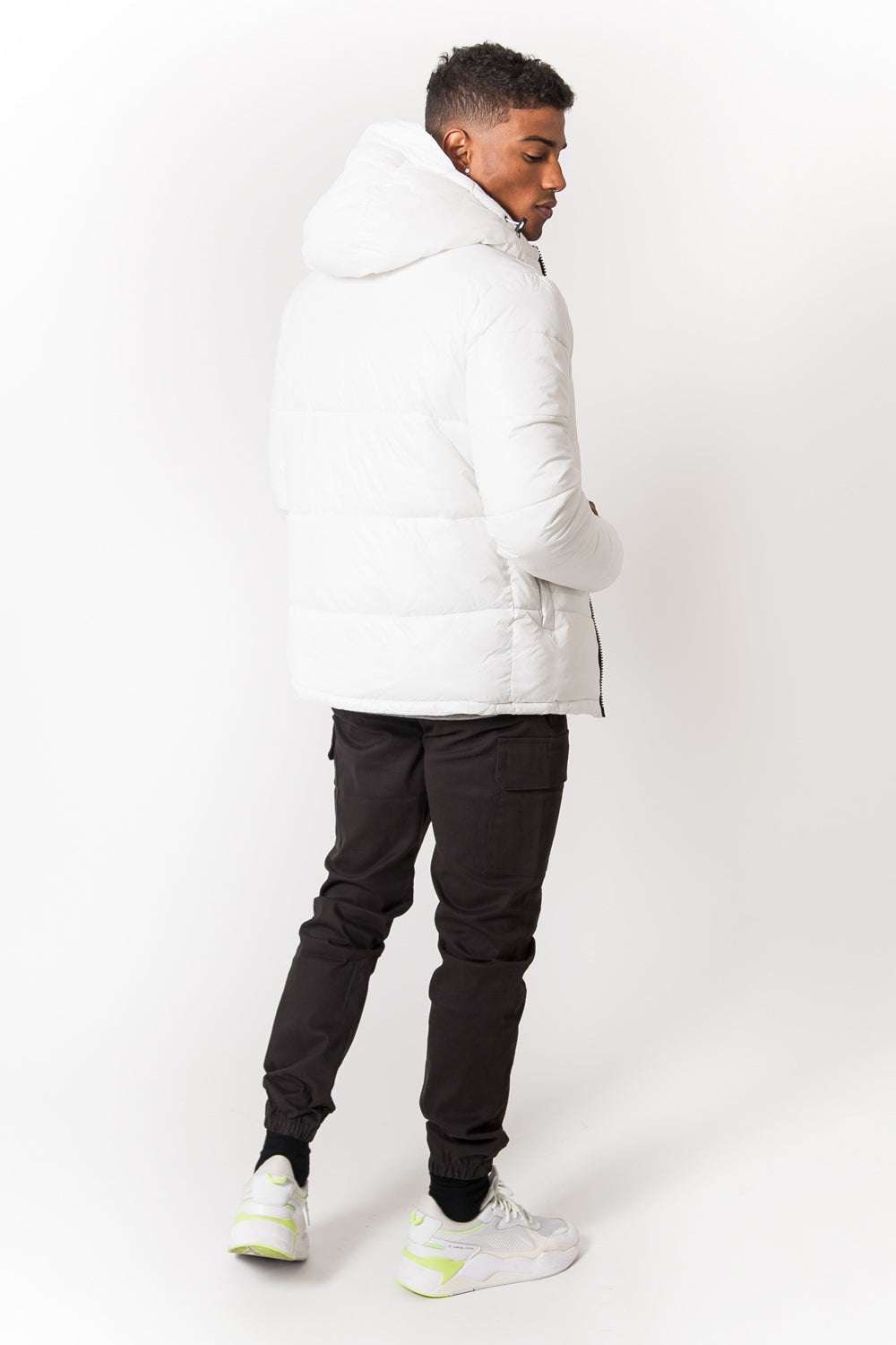 Sixth June - Doudoune brillante logo blanc