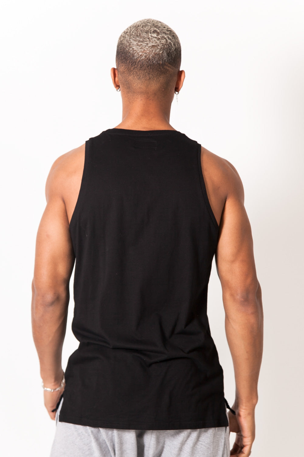 Sixth June - Débardeur poche réfléchissante noir