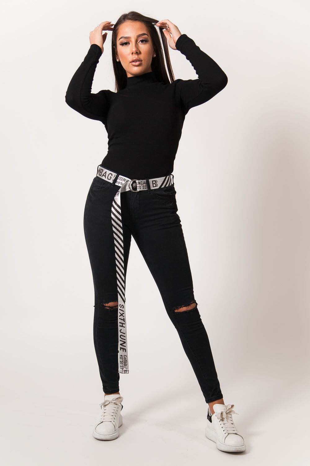 Sixth June - Ceinture clip streetstyle GPS blanc