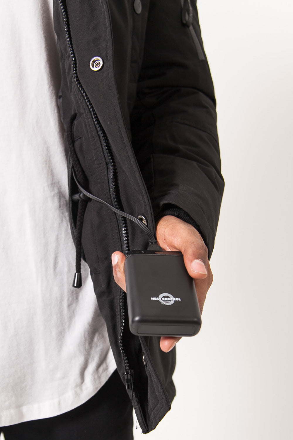 Sixth June - Batterie portable parka chauffante version n°2 noir