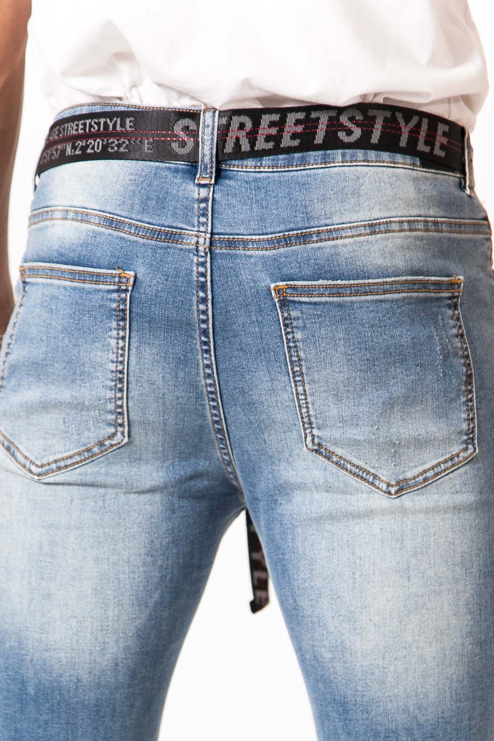 Sixth June - Ceinture boucle streetstyle GPS noir