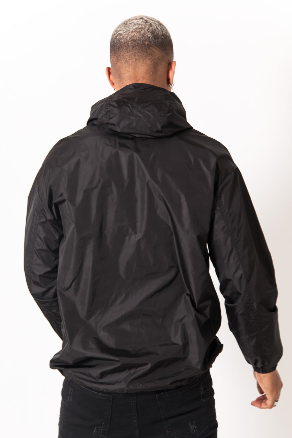 Sixth June - Coupe vent réfléchissant capuche aluminium noir