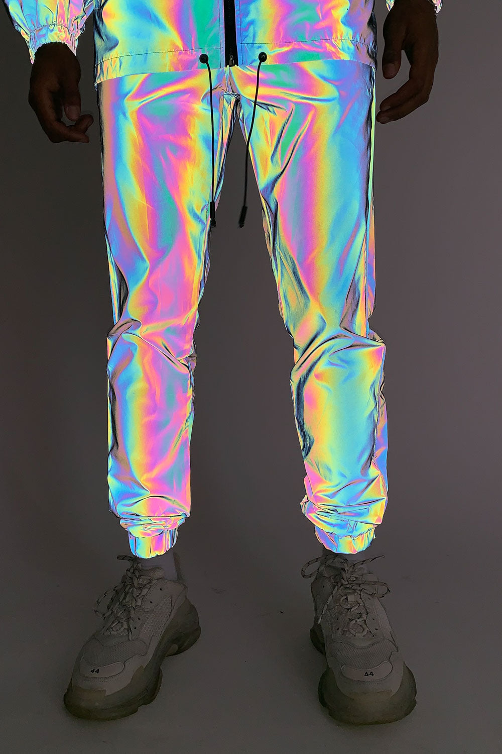 Sixth June - Jogging pétrole réfléchissant gris très foncé