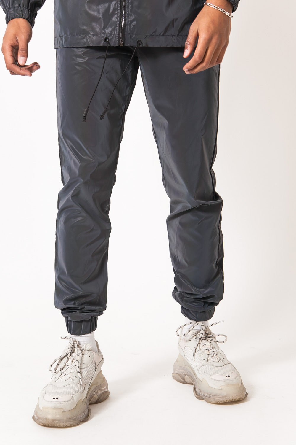 Sixth June - Jogging pétrole réfléchissant gris très foncé