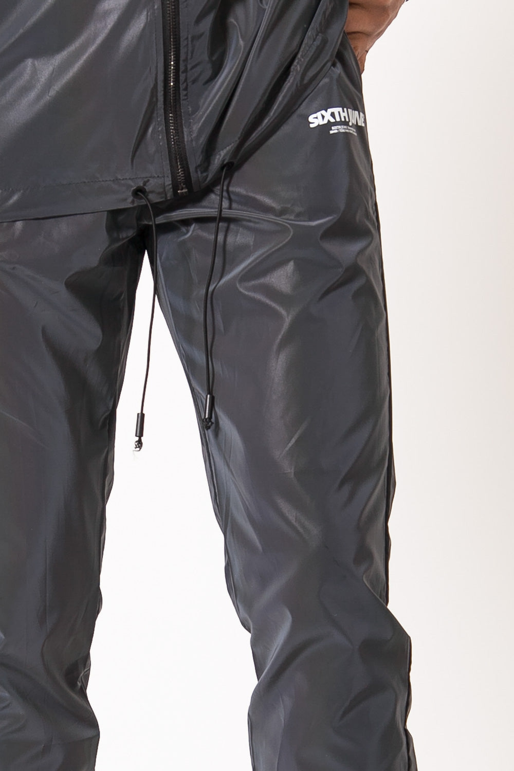 Sixth June - Jogging pétrole réfléchissant gris très foncé