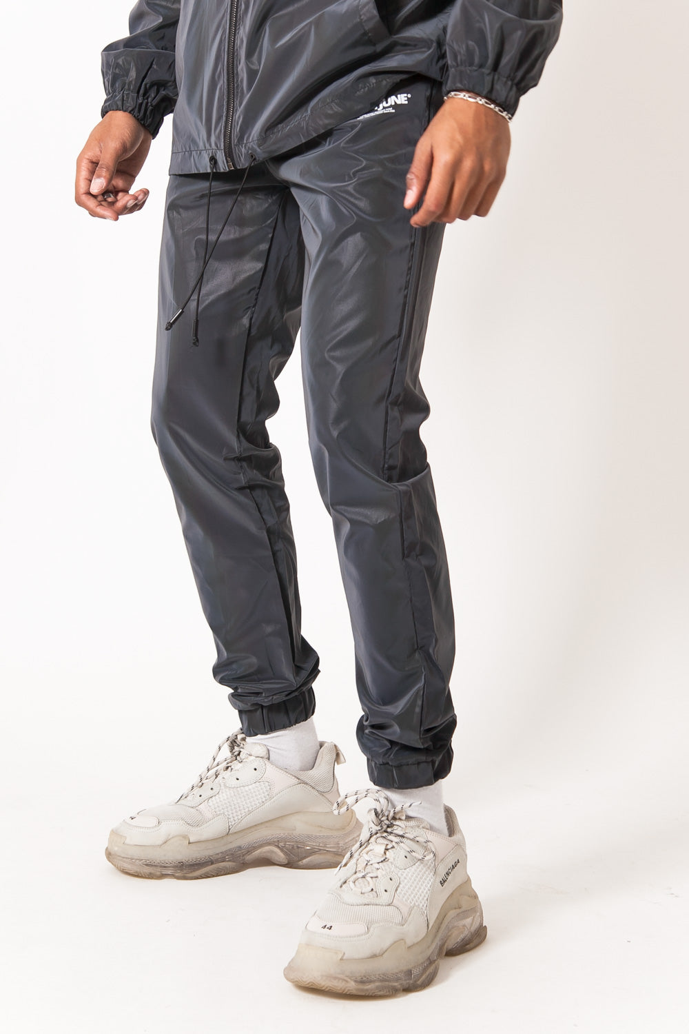 Sixth June - Jogging pétrole réfléchissant gris très foncé